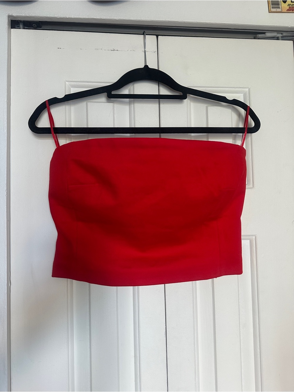 Banana Republic Red Strapless Top